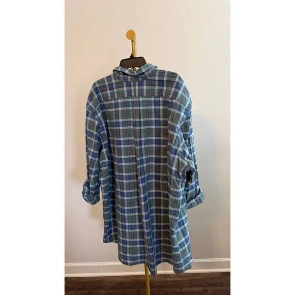 Polo Ralph Lauren Classic Fit Plaid Oxford Shirt Multicolor Plaid NWT - Picture 5 of 6